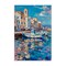 Stupell Industries Coastal City Harbor Canvas Design by LSR Design Studio